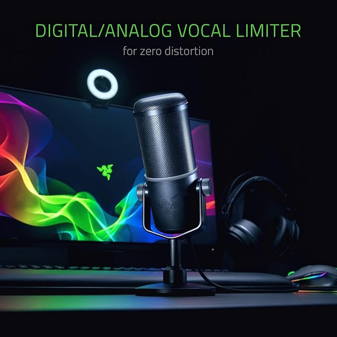 Razer Seiren Elite - Professional Grade Dynamic Streaming Microphone Razer Seiren Elite - Professional Grade Dynamic Streaming Microphone